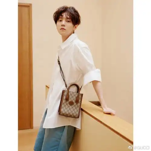 鹿晗gucci最新图,太有少年感了!