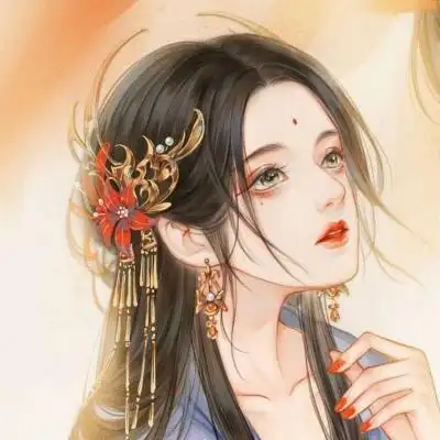 古风动漫头像唯美二次元高清好看的qq头像女生动漫古风图片