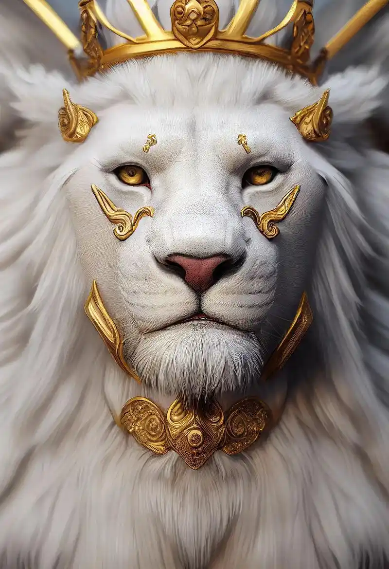 白狮子#抖音图文来了 #抖音图文热点来了 #抖音图文伙伴计划 - 抖音