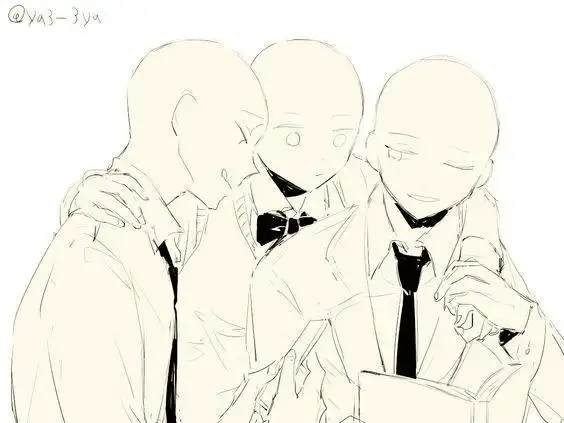 三人组打开新页墨辞kalitme.