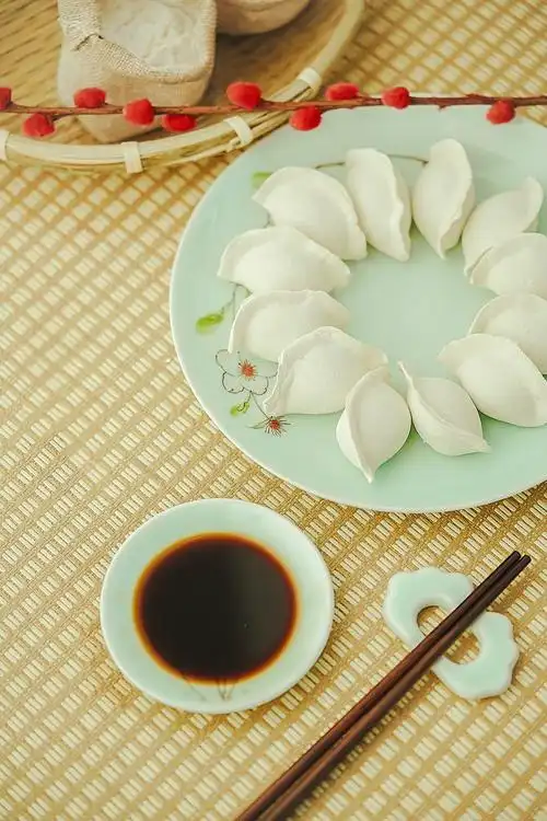 冬至美食各类饺子高清诱人图片