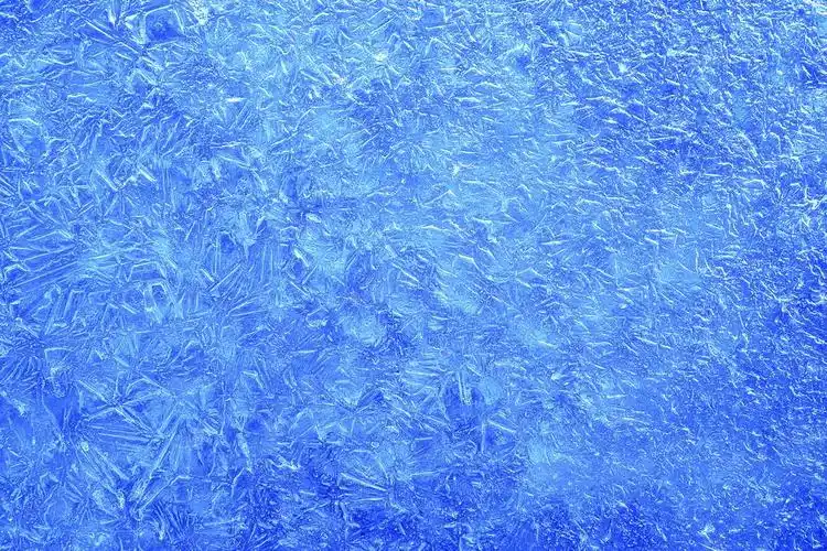 蓝色冰,蓝色冰-自然冬天背景