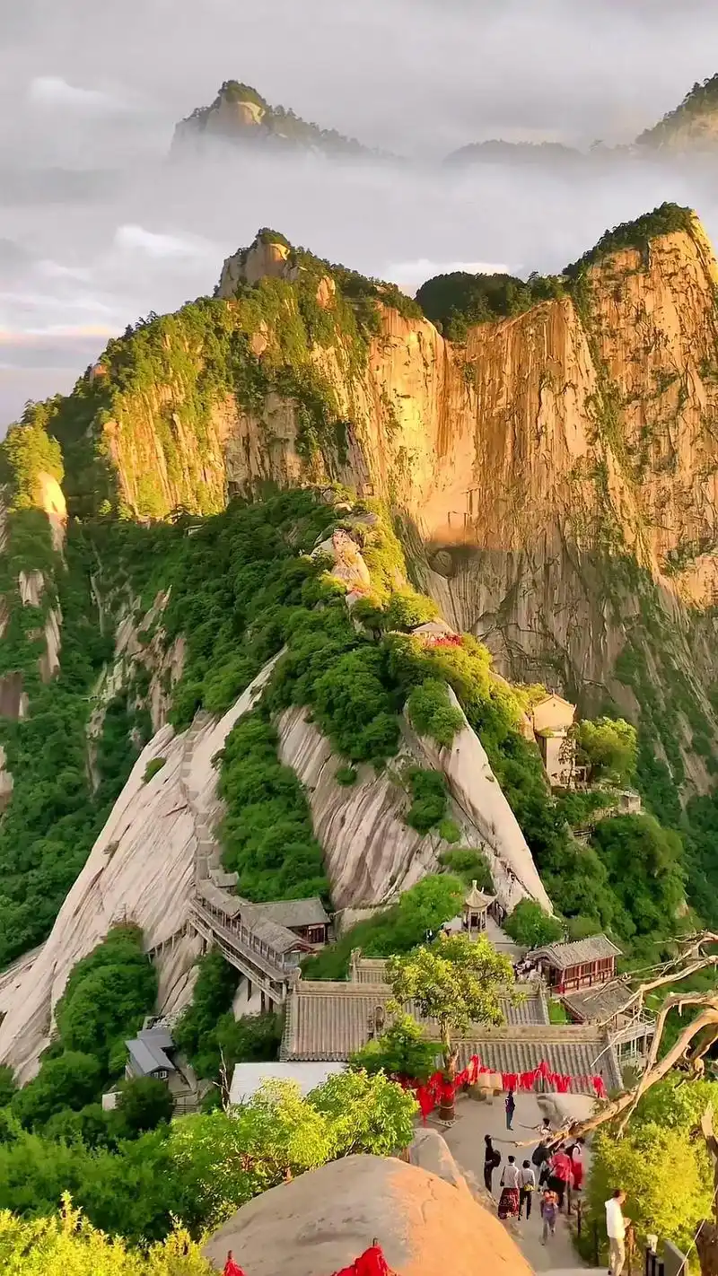 带你看华山风景,亲子游玩好去处#火火壁纸024#图文伙伴计划 - 抖音