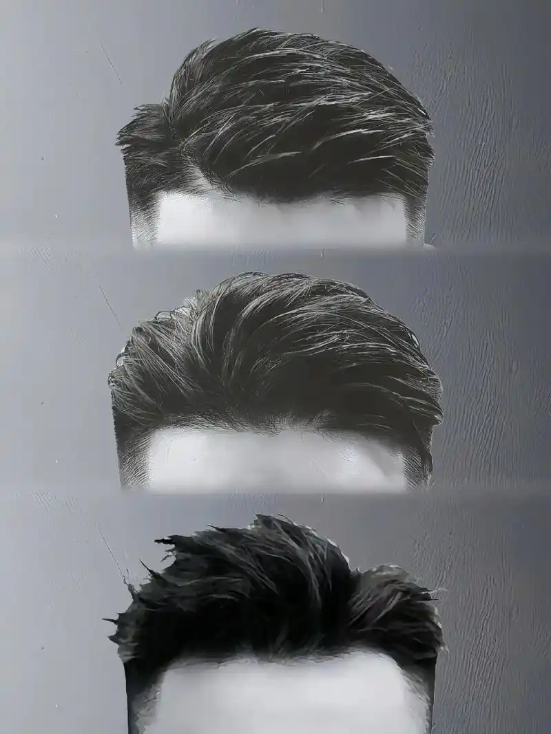 秋季男士发型推荐|宝子们,秋季来啦,给大家推荐超帅的港风侧背发型!