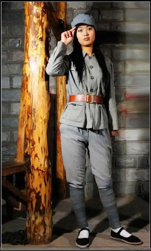 【布鞋情怀】朴素优雅的一带式布鞋(八路女兵)(105p)