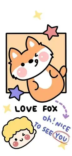 好可爱的锁屏壁纸呀,今日份最爱