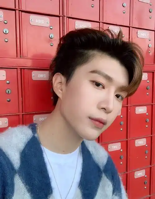 范丞丞最帅气的6个发型从欧美到日系全是波浪唯独没有寸头