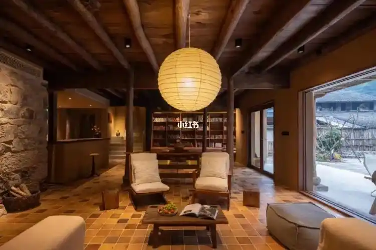 踏雪九里乡村度假民宿观堂室内设计