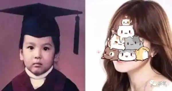 75位明星童年照对比这位当红小花简直是换头