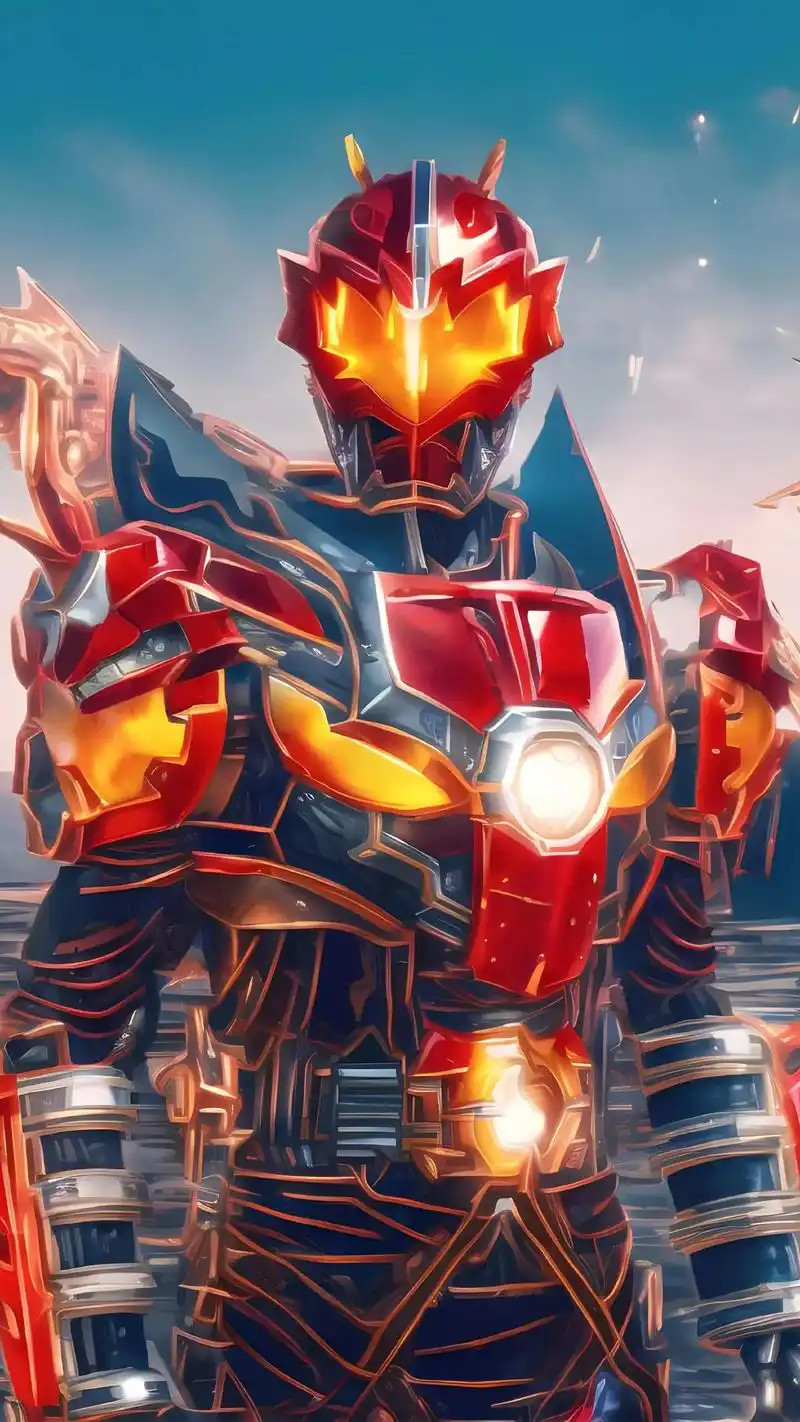 铠甲勇士 #炎龙铠甲 - 抖音