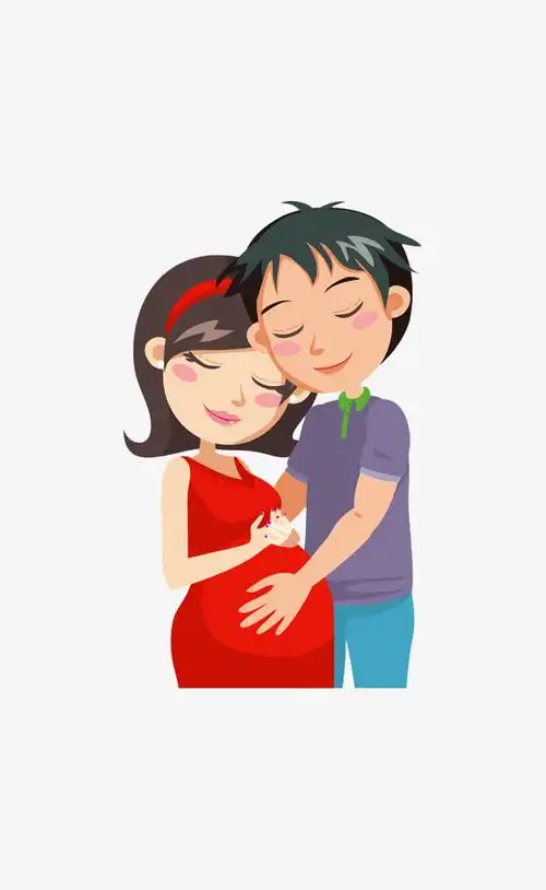 孕妇妈妈怀孕大肚子素材