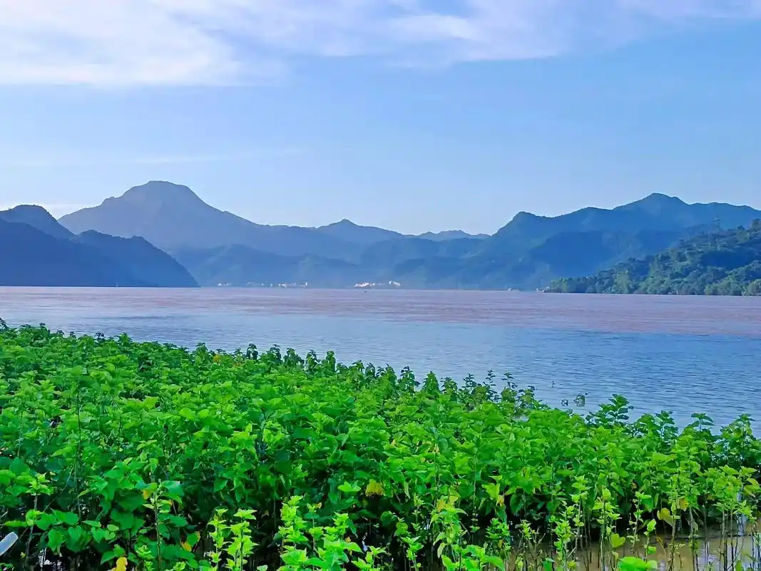 一起享受大自然的美 #美在山水间 #青山绿水蓝天白云 #被 - 抖音