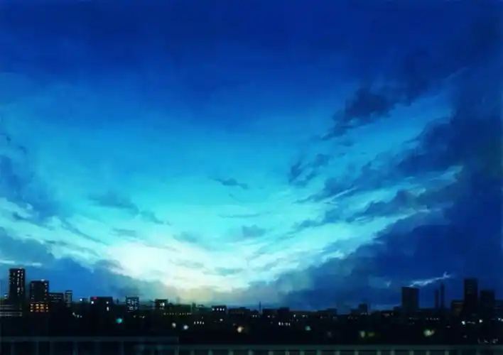 二次元/动漫壁纸 蓝色壁纸