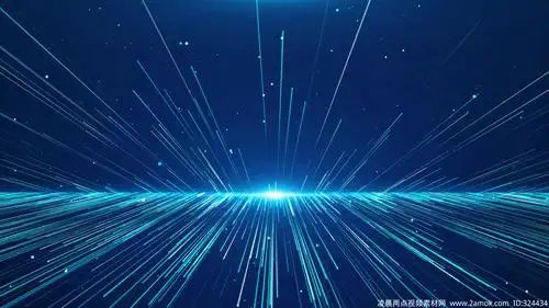 4k蓝色线条背景舞台背景,粒子背景舞台背景下载,高清4096x2304视频
