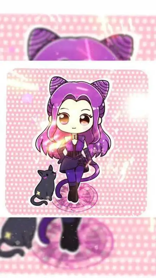 斗罗大陆卡通画 朱竹清 超萌萌q版朱竹清 画画