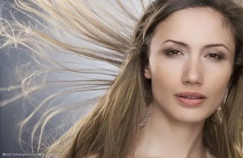 时尚美女发型秀发美发头发图片