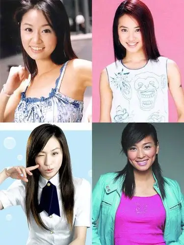 林心如蔡依林相似的照片