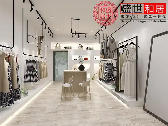 合肥小型服装店装修设计服装店精致又省钱的装修技巧