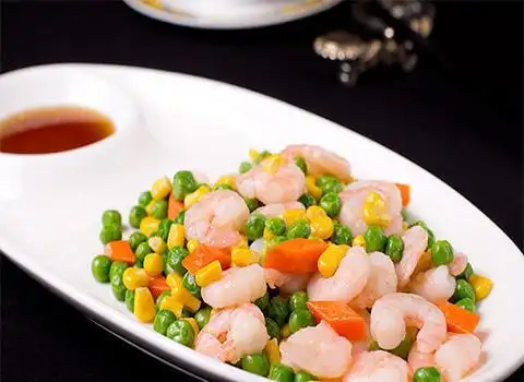 三,什锦虾仁
