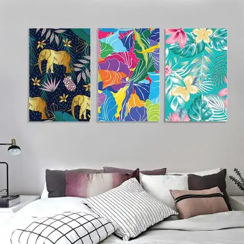 跨境爆款楼梯墙挂画定 制diy客厅装饰画ins沙发背景餐厅卧室壁画