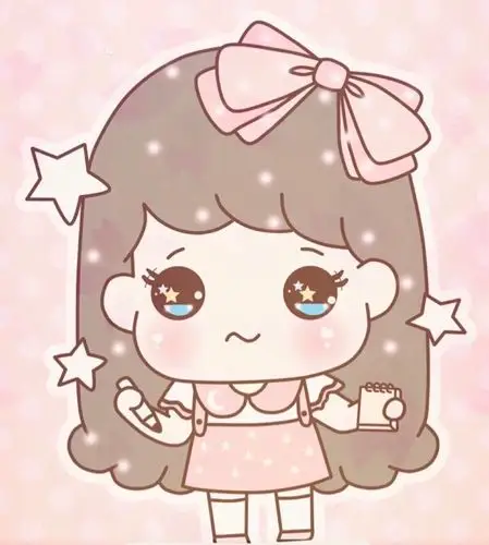 简单 清新 古风 可爱 手绘 卡通 动漫 二次元 萌系 背影 清新 闺蜜