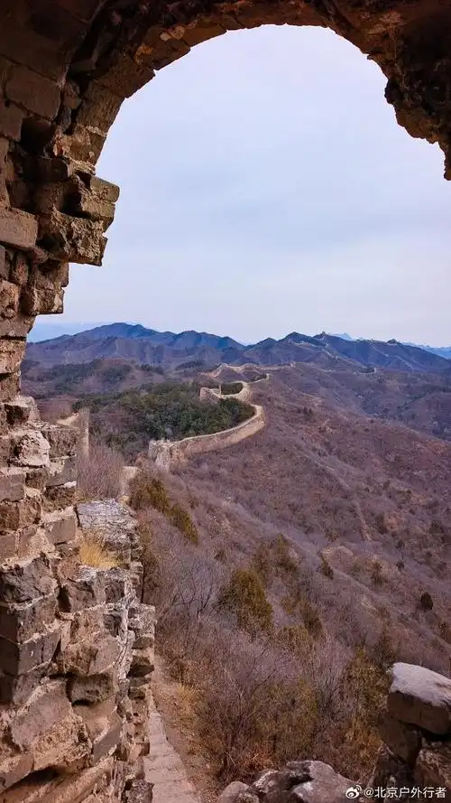 龙年走龙线元宵节走蟠龙山长城古北口站火车往返