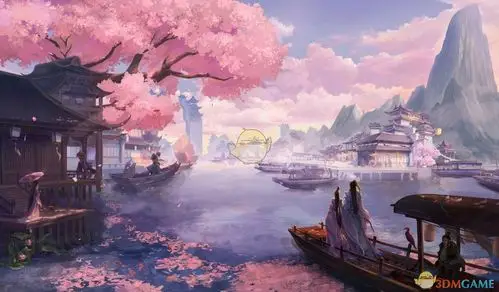 wallpaperengine古风樱花河动态壁纸