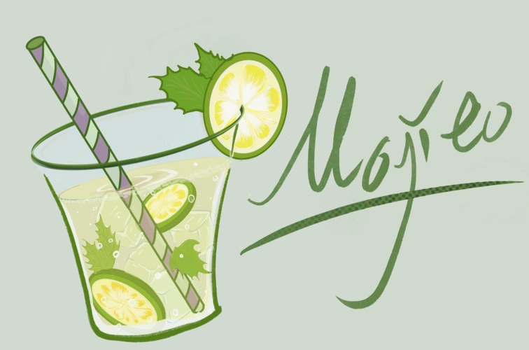 mojito|插画|艺术插画|doris006 - 原创作品 - 站酷 (zcool)