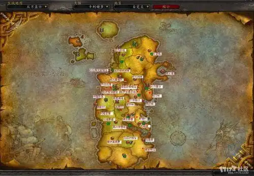 魔兽世界万圣节--艾泽拉斯的糖果位置分布图