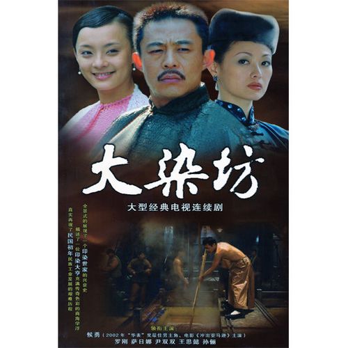 古装电视剧大染坊dvd碟片光盘24集完整版罗刚萨日娜包邮