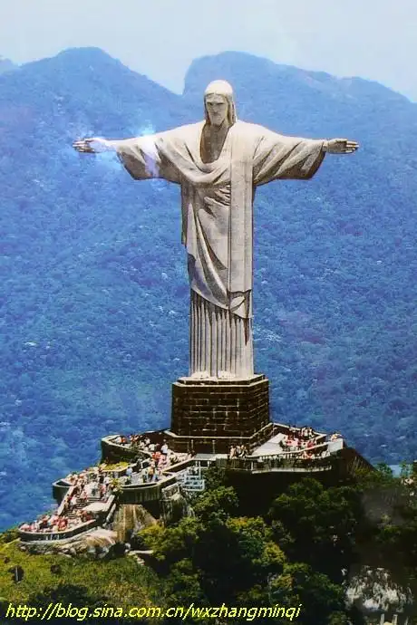 航拍《2012》里毁灭的耶稣像-印象巴西(1)图片357,南美洲旅游景点