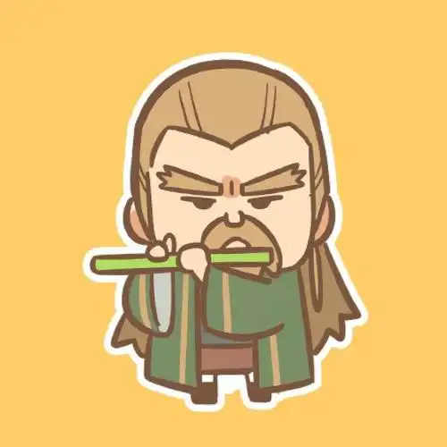 吹笛子的神雕侠侣黄药师头像