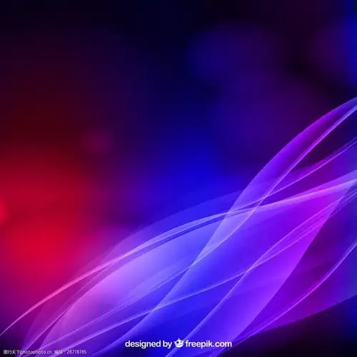 蓝紫色渐变矢量图h5背景图片-图行天下图库