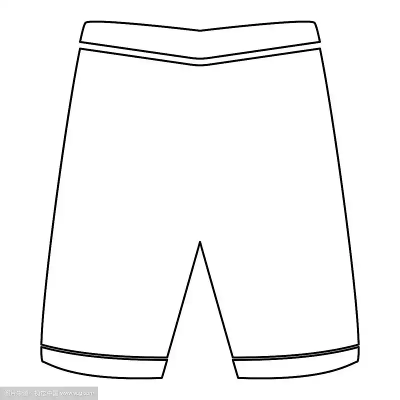 短裤黑色图标.