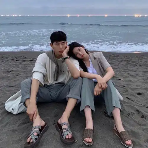 一对一真人情侣头像