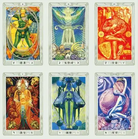 透特托特塔罗牌thoth tarot反韦特伟特新手占卜全套 原版引进