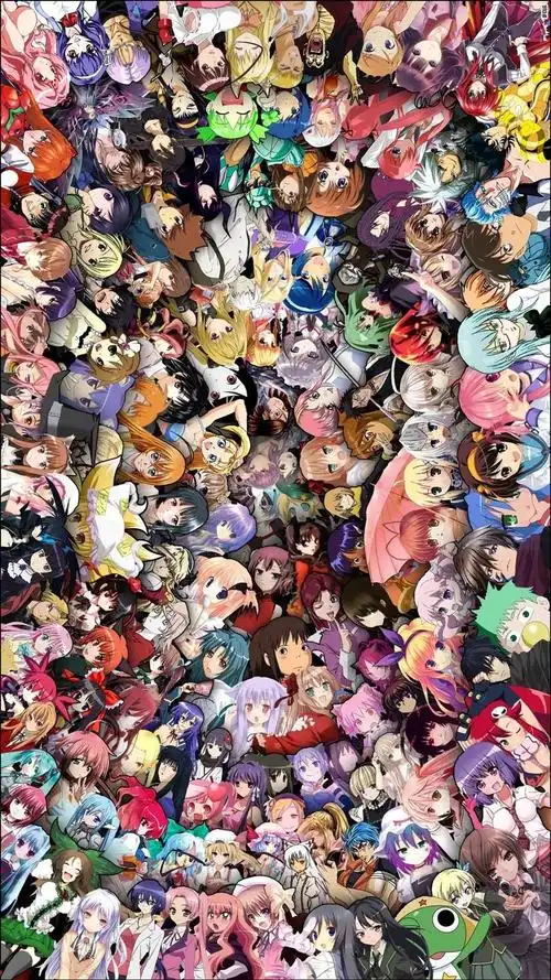 壁纸丨全动漫人物大合照 - 知乎