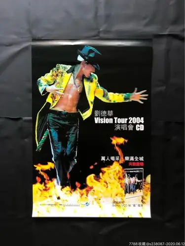 刘德华2004演唱会台海报