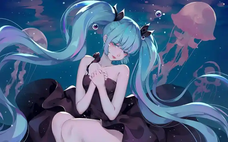 【板绘】miku78深海少女