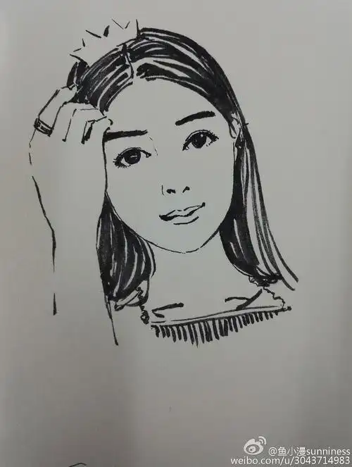 肖像速写——欢乐颂