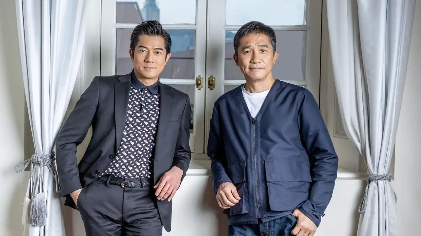 梁朝伟:我都到了演爸爸的年纪 《风再起时》正在上映,梁朝伟和郭富城