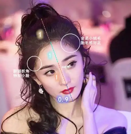 只有我觉得杨幂发际线很优秀吗