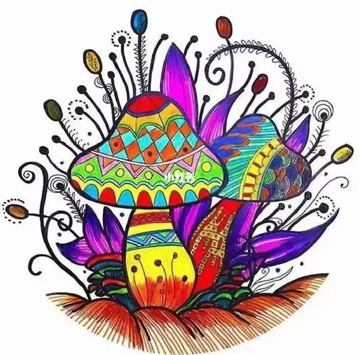 色彩创想线描_线描_写生_创意设计_兴趣爱好_绘画