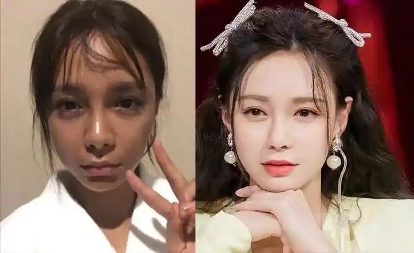 素颜无人识的6位女星镜头前艳光四射卸妆后大姐你哪位