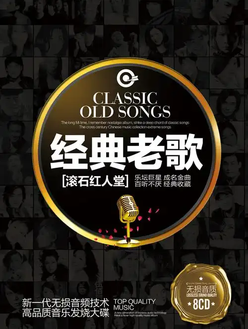 经典老歌汽车音乐车载8cd李宗盛黄品源莫文蔚张国荣辛晓琪周华健