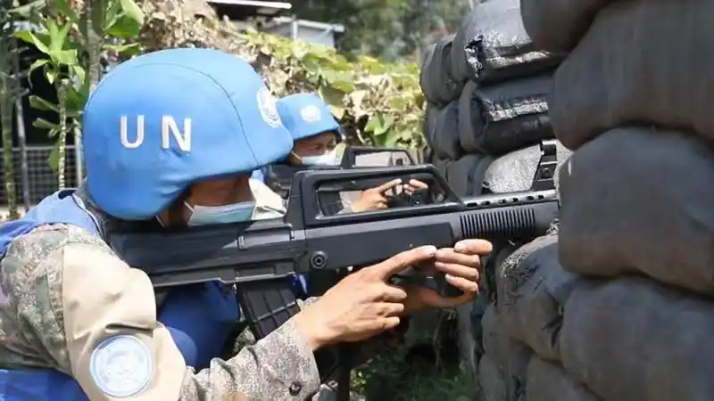 高标准通过联合国作战效能检查评估|维和部队|中国|联合国_新浪新闻