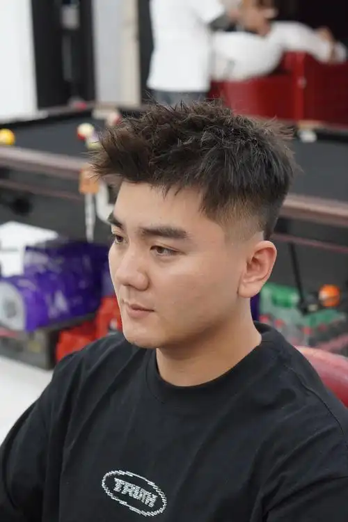 男士易打理发型