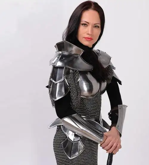 warrior美国代购手作特别奇幻公主战士钢铁盔甲cosplay女装