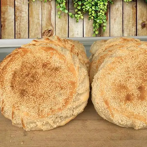 山东菏泽土特产 吊炉烧饼 纯手工制作 大烧饼 正宗风味10个装 10个