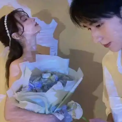 浪漫幸福情侣头像图片一对唯美情侣真人高清微信头像图片